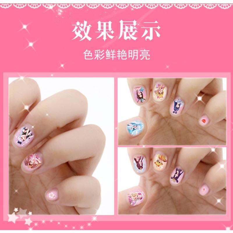 叶罗丽发光摇摇贴-萝莉/茉莉 叶罗丽娃娃儿童指甲贴烫钻套装茉莉公主裙莫纱水宝宝圆盘冰宫殿