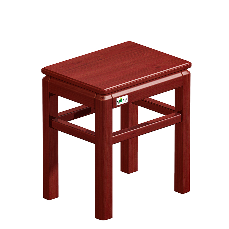 美沐芯品 方凳子 380*300*450mm高清大图