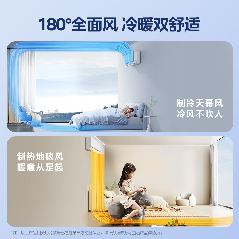 超一级能效变频冷暖 智能舒适省电高清大图