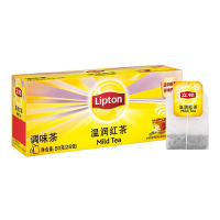 立顿Lipton 红茶 温润红茶叶 斯里兰卡红茶 调味茶冲饮袋泡茶包2g*25 (新老包装随机发货)