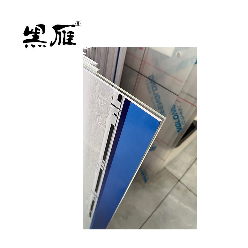 黑雁揭挂车贴PVC+亚克力(包括螺丝柱)580X880mm安全生产责任制 块高清大图