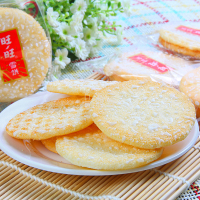 旺旺 膨化食品 雪饼 84g(办公室休闲零食)