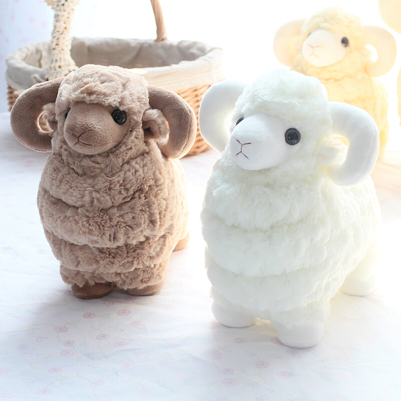 嘟嘟羊可爱毛绒玩具羊公仔羊娃娃抱枕生日生小生肖羊