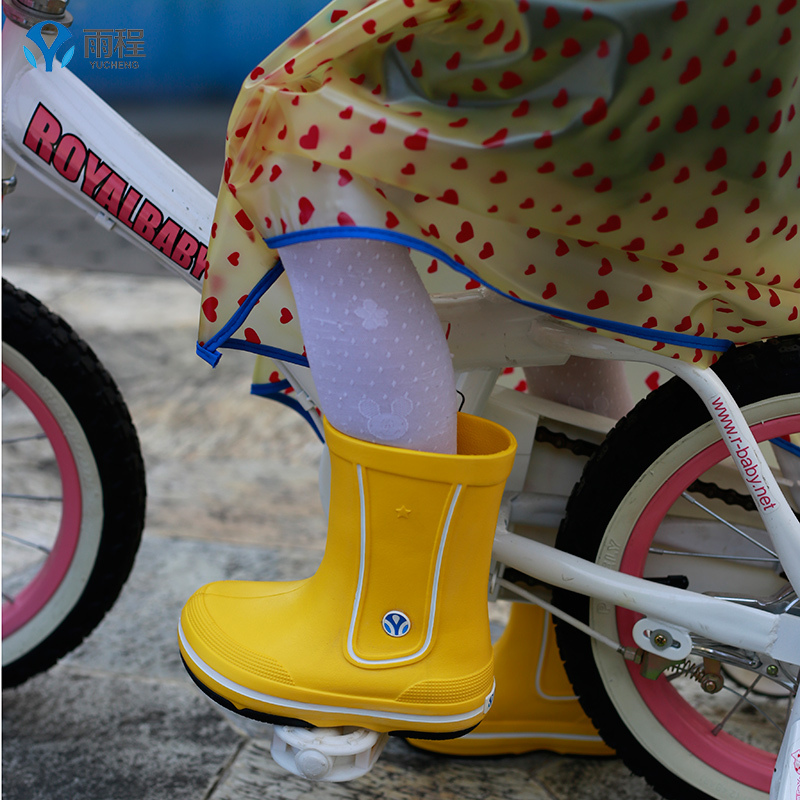 高筒女童男童防滑雨鞋儿童雨靴秧鞋水靴小学生雨鞋可配雨衣
