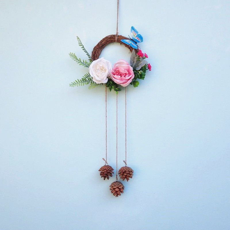 创意五角星花环装饰壁饰墙上壁挂墙壁挂件客厅挂墙房间墙饰室内饰品