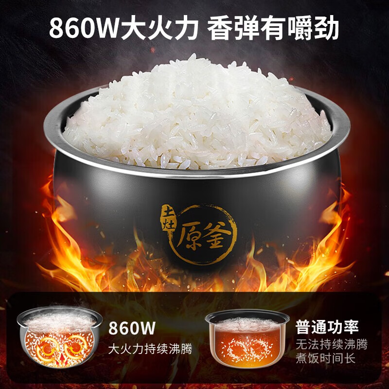 九阳(Joyoung)40FY33低糖电饭煲4L (单位:台)榛果金高清大图