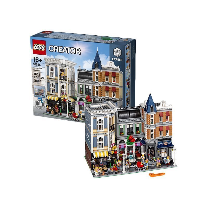 乐高(LEGO)Creator 创意百变 城市中心广场 10255 塑料积木玩具4002块 16岁以上 500块以上