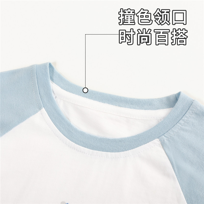 猫人儿童家居服睡衣春秋纯棉男童长袖套装女宝宝夏季薄款空调秋装