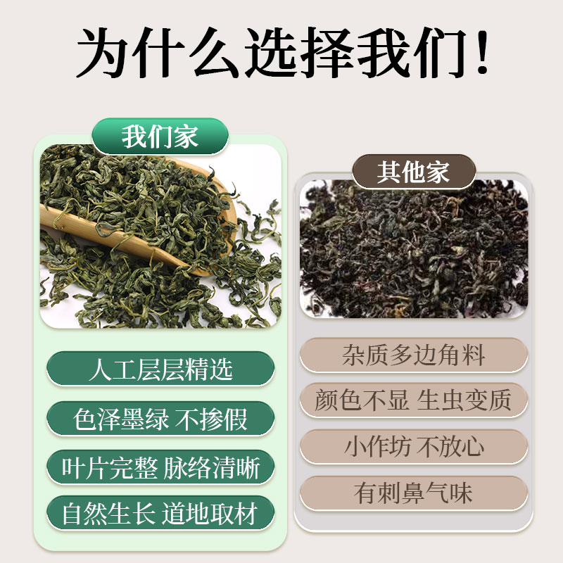 北京同仁堂内廷上用刺五加50g嫩叶头茬新鲜嫩叶茶干果刺五加茶官方店正品高清大图