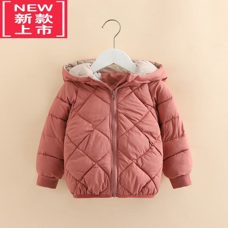 可莉允宝宝连帽棉服2022冬装新款男童女童装儿童外套xn-0213图片