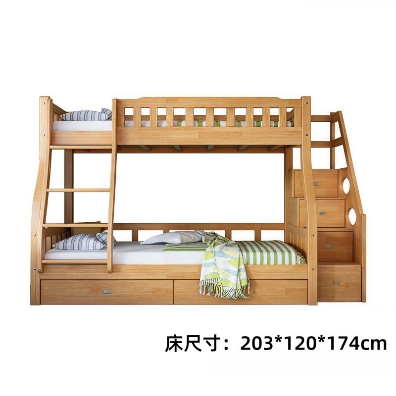 铭思沃上下床含梯柜高清大图