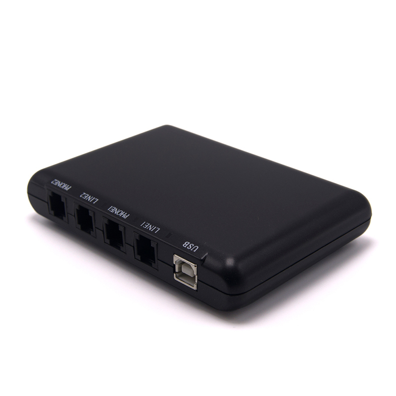先锋音讯VAA XF-USB/2 电话录音盒 2路USB录音系统 办公座机 通话自动录音设备
