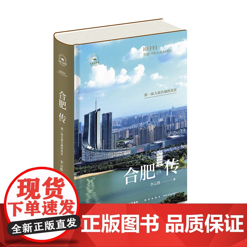 正版 合肥传:那一抹大湖名城的风景 李云胜 著 多角度呈现合肥的历史和文化展现其无穷魅力庐州巢湖安徽省会新星出版社书高清大图