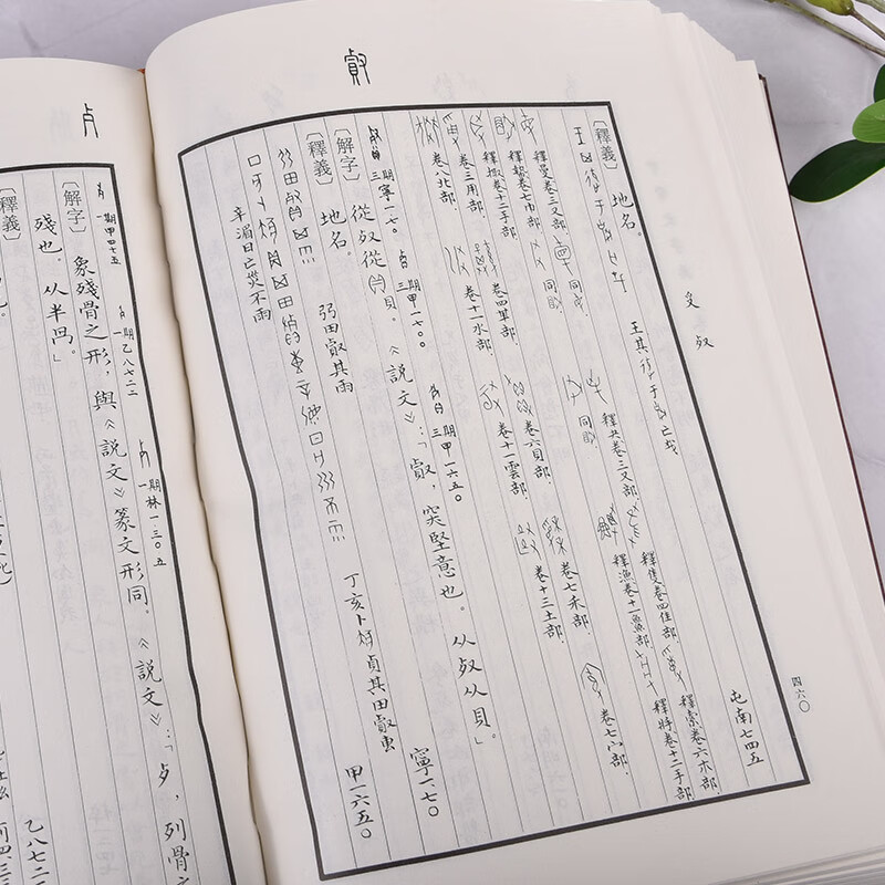 []甲骨文字典 徐中舒第3版四川辞书古代汉语工具书 辞典词典/工具书 书法篆刻汉语大小字典书籍高清大图