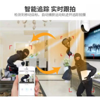大华乐橙智能摄像头TP2 高清网络摄像机1080P 全景摄像头 家用无线红外夜视高清摄像头 手机实时查看 带32G内存