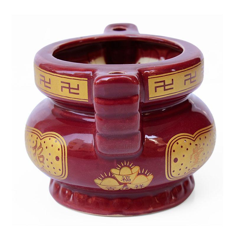 陶瓷香炉风水摆件神龛佛像装饰品家居供奉用品配件_873