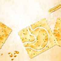 里下湖 苏打饼干香葱味 100g/包