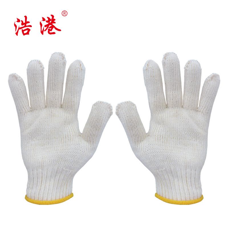 浩港 线手套(60g棉质纱手套)均码 副图片