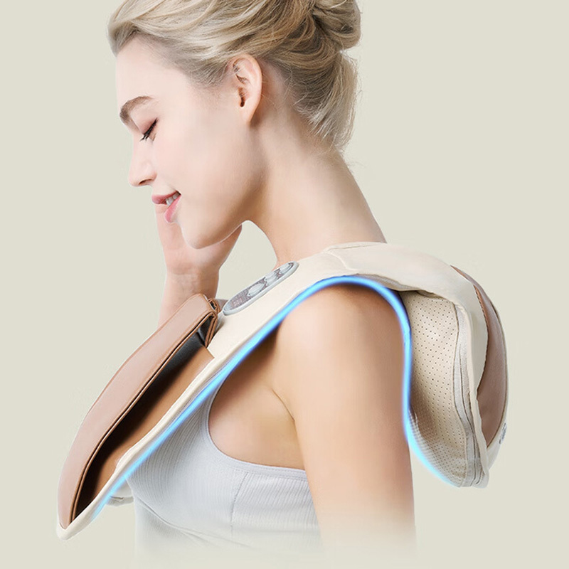 SKG颈椎按摩器仿人手按摩敲打披肩按摩仪缓解疲劳4095高清大图