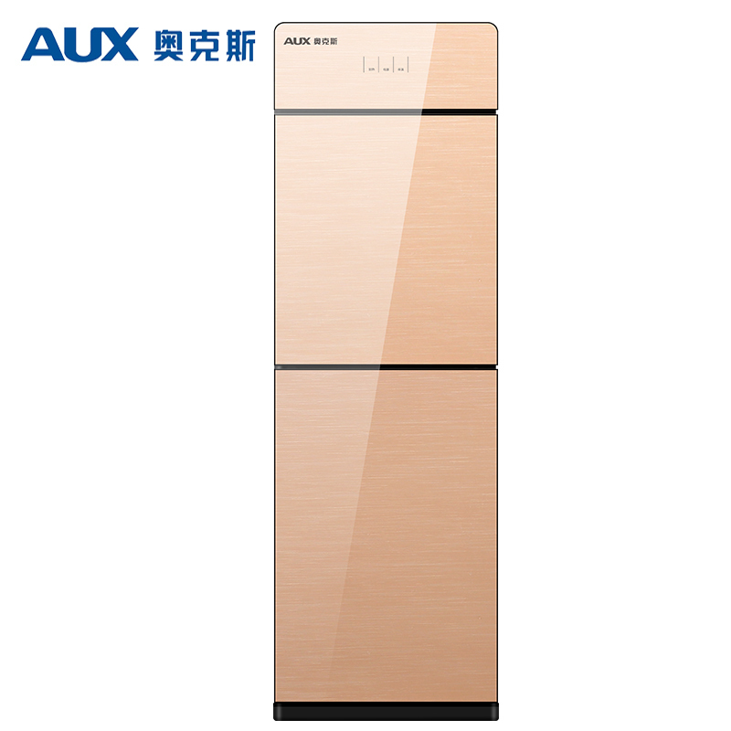 奥克斯/AUX 立式饮水机 YLR-5-X-13 冰温热型即饮水机 制冷制热 两用自动茶吧桶装水净水 防尘双门