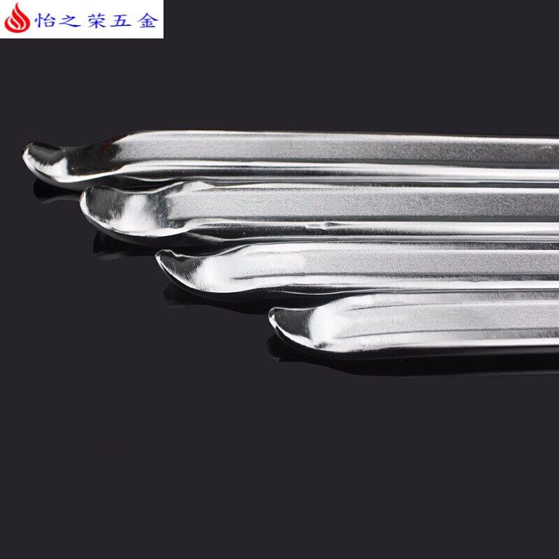 撬棍扁撬板撬棒撬杠小汽车拆卸补胎工具摩托车轮胎 镀铬40厘米两根图片