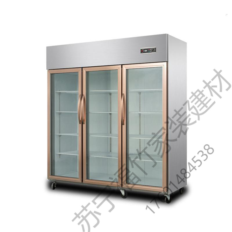 三开三开展示柜保鲜冷藏商用串串冷柜蔬菜饭店保鲜柜三冷藏柜福竹新款
