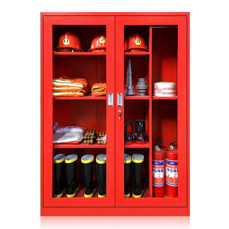 全简消防柜器材柜微型消防站应急工具柜展示柜灭火器存放柜