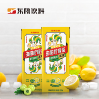 东鹏饮料由柑柠檬茶250ml*24盒整箱杨紫同款维C果汁柠檬茶饮料