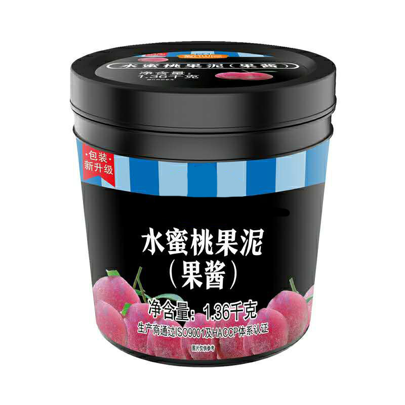 陇步昇水蜜桃浓缩果泥1.36kg