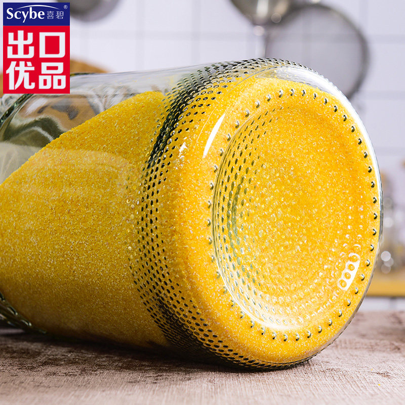 scybe喜碧大容量5000ml密封罐酿酒用储物罐玻璃瓶多功能玻璃酵素罐单支装