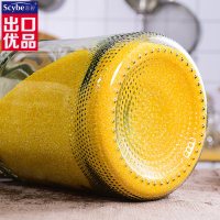 scybe喜碧大容量5000ml密封罐酿酒用储物罐玻璃瓶多功能玻璃酵素罐单支装