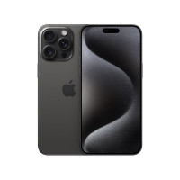 Apple 苹果 iPhone 15 Pro max 手机 双卡双待 15promax 黑色 256G
