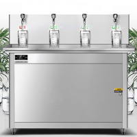 德玛仕 DEMASHI 直饮水机 学校专用电热开水器 商用学校烧水机 不锈钢 KS-30LT-4(一开三温)