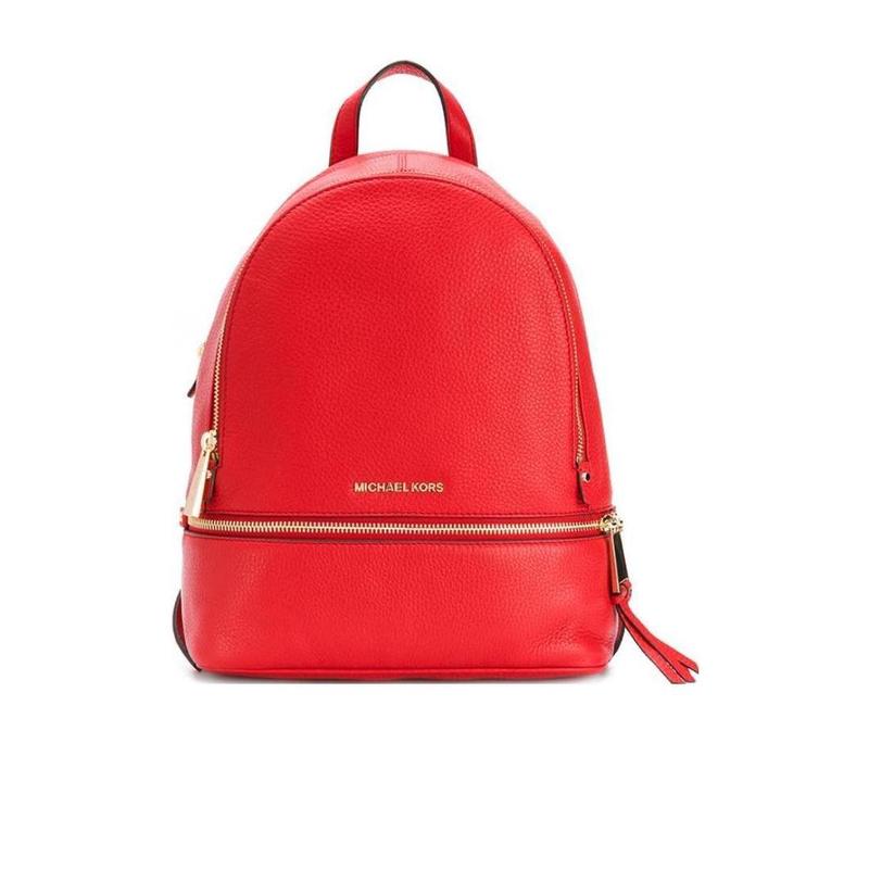 Michael Kors奢侈品箱包女logo双肩包 30S5GEZB1L-BRIGHTRED 24新款高清大图