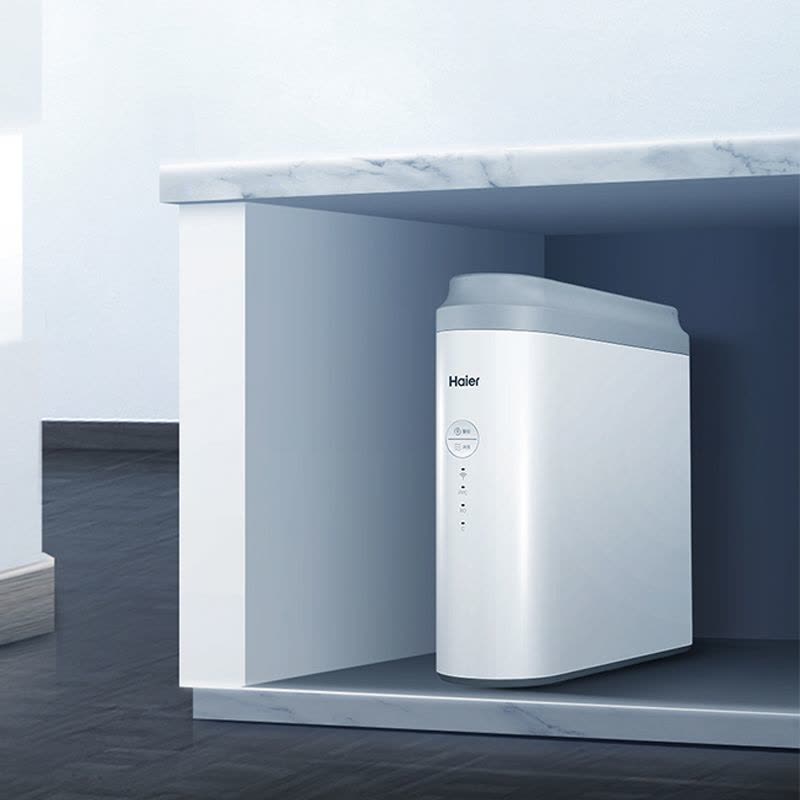 海尔净水器HRO4H96-3U1 好芯抗污堵 400G大通量家用净水机 6级复合滤芯 纯净双出水图片