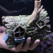 鱼缸假山造景树屋水族箱装饰假山石套餐树房子创意木屋摆件