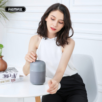 REMAX 布艺桌面蓝牙音箱 灰色 无线蓝牙音箱大音量手机迷你便携式户外小型钢炮家用音响车载超重低音炮微信收钱支付语音