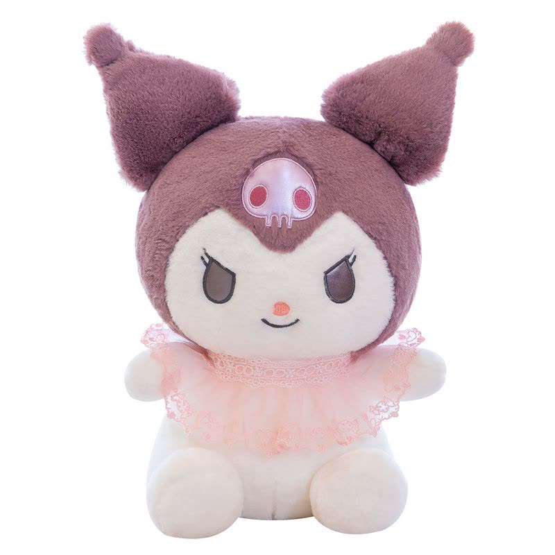 库洛米公仔毛绒玩具卡通动漫小恶魔抱枕女生抱着玩偶娃娃图片