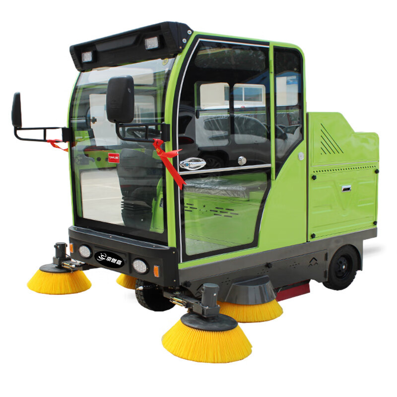 京世嘉 五刷款驾驶式48V150Ah电动扫路车 JS-2200A 绿色 BDZSSC