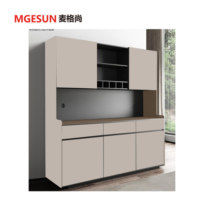 麦格尚餐边柜家用橱柜现代简约置物咖啡机玄关柜客厅茶水柜酒柜g