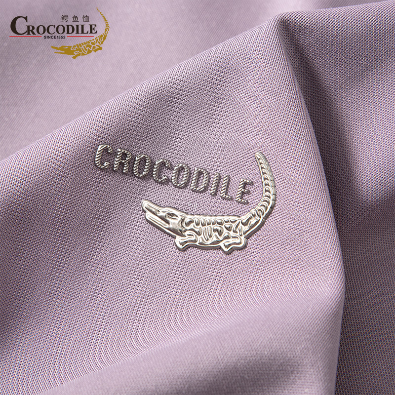 鳄鱼恤CROCODILE 专款男士夏季透气商务短袖polo衫高清大图
