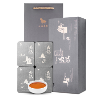 八马茶叶 陈香型铁观音安溪乌龙茶 老铁组合礼盒装168g