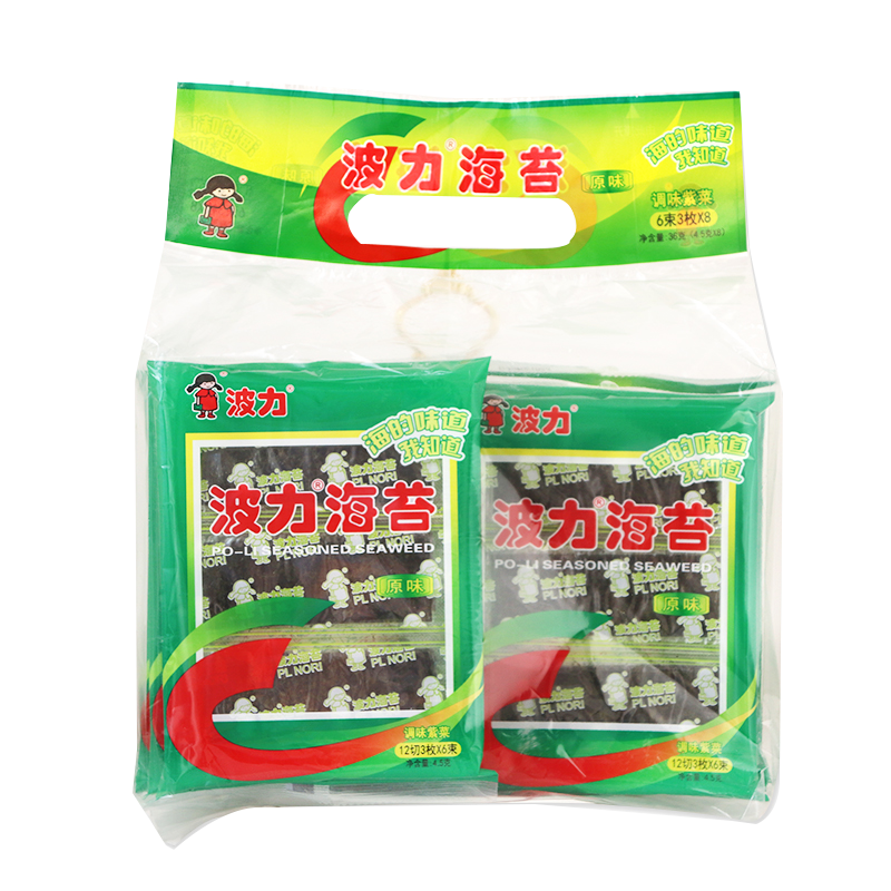 波力 海苔(原味)36g高清大图