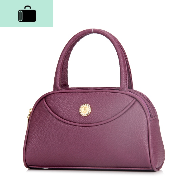 新款时尚中年女包妈妈买菜包手提包双拉链零钱包大屏手机包小拎包NEWLAKE高清大图