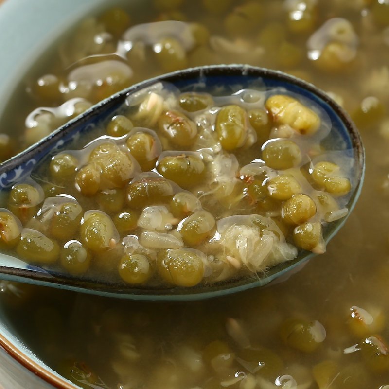 吉得利 绿豆 一级农家绿豆糕配料东北特产无添加五谷杂粮新豆浆伴侣500g