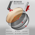 四代炒锅32cm+赠品刀铲勺 康巴赫第四代炒锅不粘锅少油烟煎锅抗菌不锈钢32cm全蜂窝平底炒菜锅无铆6W4Z1V