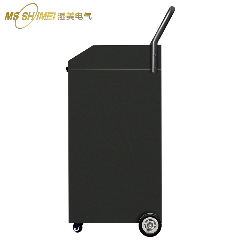 湿美(MSSHIMEI)工业除湿机 适用:80~200㎡车间仓库地下室除潮抽湿器MS-860D黑色直排款