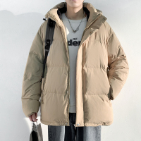 [2.5折价368元]唐狮冬季新款羽绒服男连帽短款加厚保暖外套韩版青少面包服