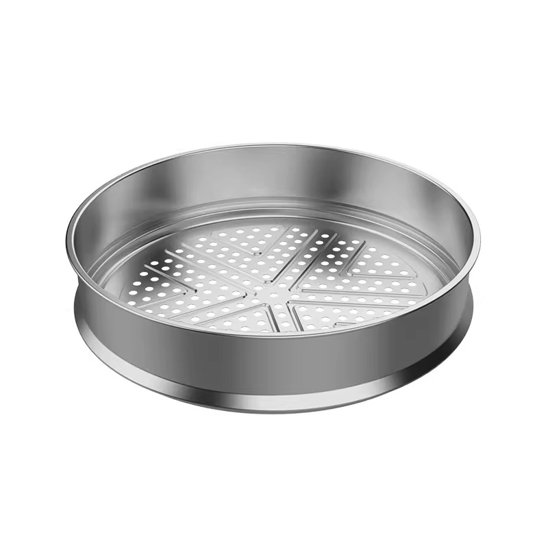 爱仕达不锈钢蒸锅蒸屉蒸笼RGS28E5Q 28cm大口径单层独立装轻便耐用家用厨房神器