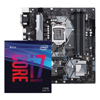 英特尔（Intel） i7-9700 酷睿八核 盒装CPU处理器 搭配华硕（ASUS）PRIME H370M PLUS LGA 1151 intel平台 主板CPU套装